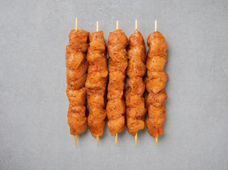 Marinated Chicken Skewers